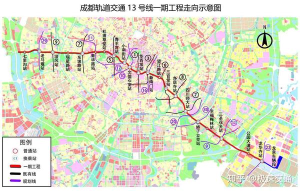 成都地铁线最新线路图