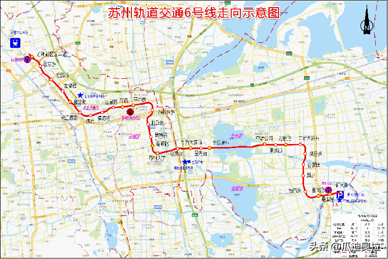 苏州地铁 6 号线，连接城市发展的新动脉