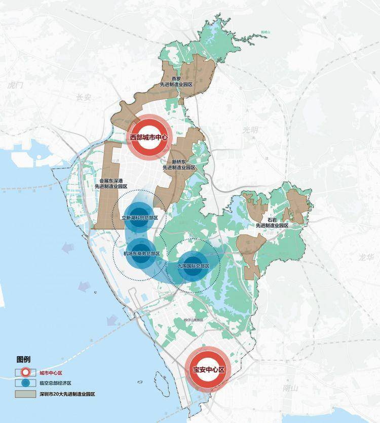 宝安中心区规划图，探索未来城市的蓝图