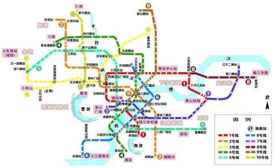 杭州地铁规划图最新版